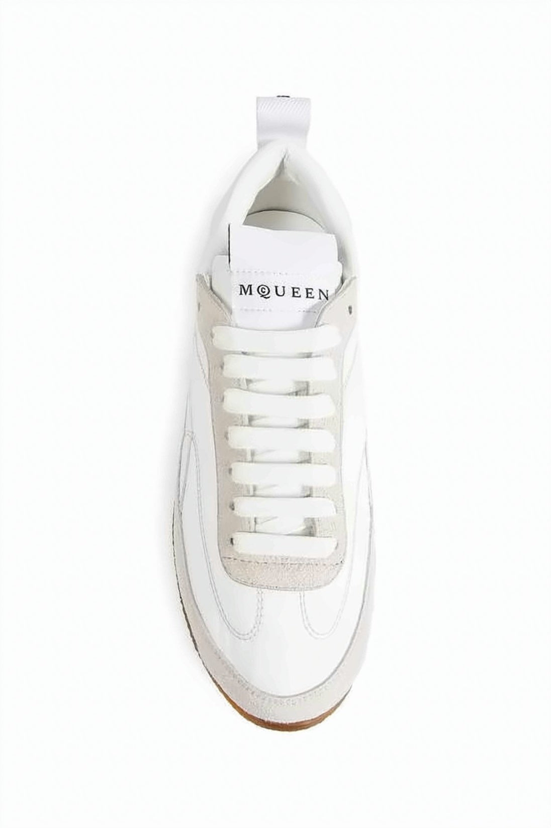 Alexander McQueen Low-Profile Sneakers with Suede Accents