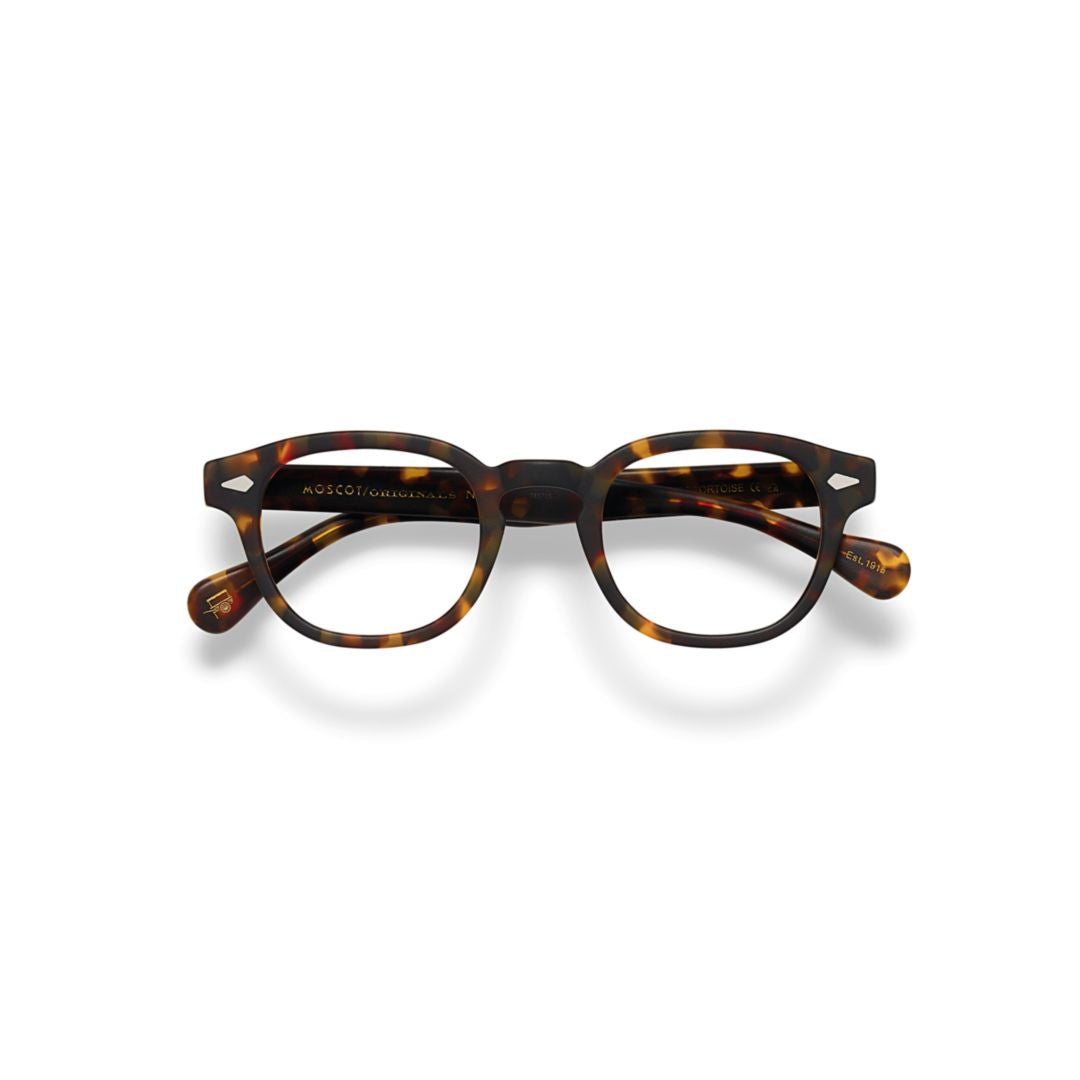 Or-Lem-O Lemtosh Tortoiseshell Round Frame Eyeglasses with Keyhole Bridge