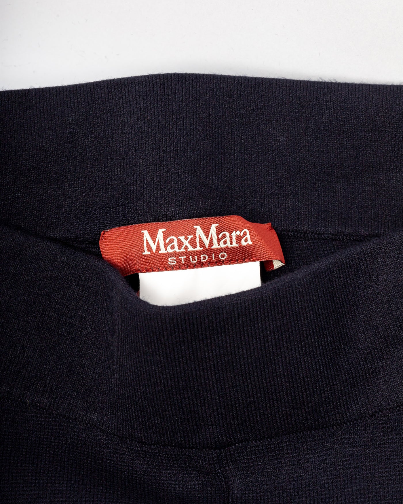 Relaxed Fit Elastic-Waist Viscose Trousers