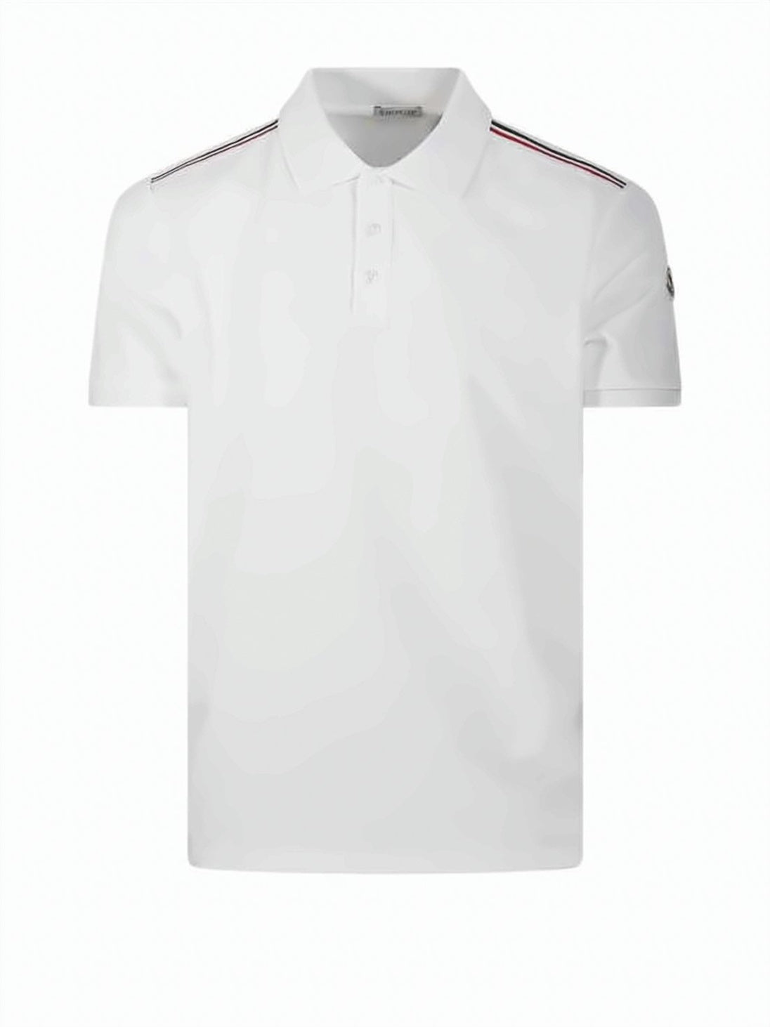 Short-Sleeve Polo Shirt With Contrasting Cuffs And Logo Patch