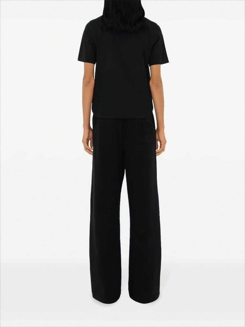 Black Cropped T-Shirt