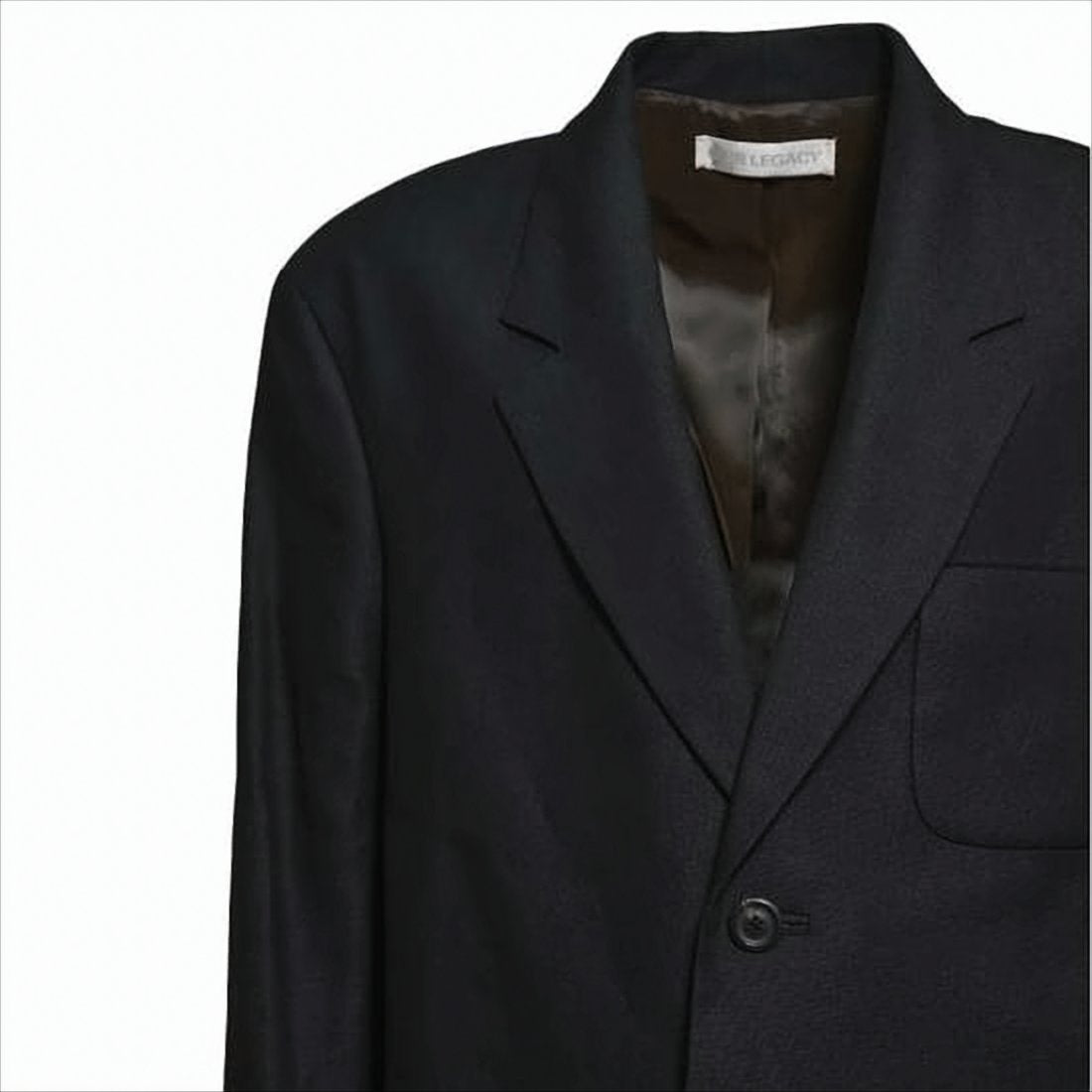 Tailored Black Coat