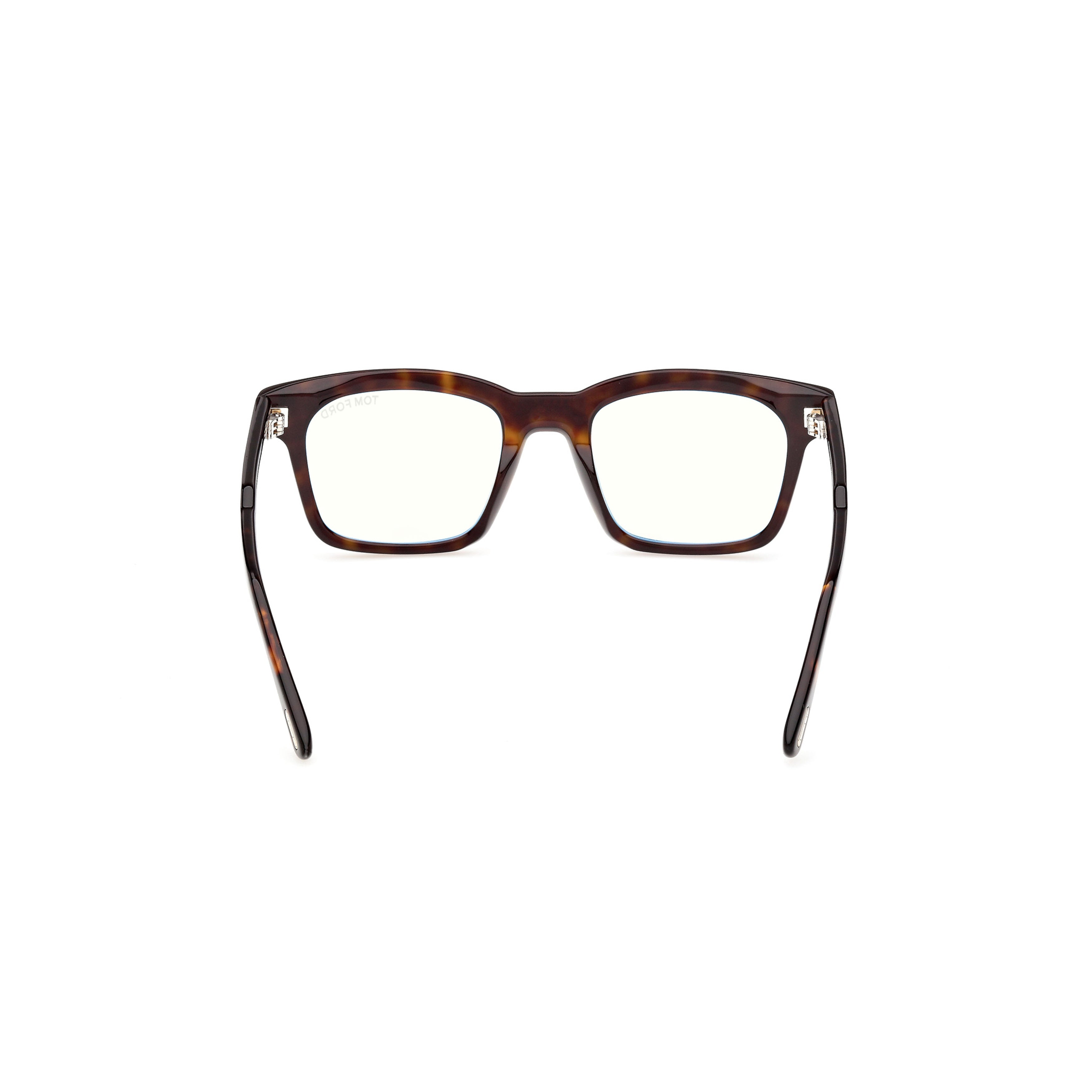 Ft6122-B Bold Rectangular Tortoiseshell Acetate Eyeglasses