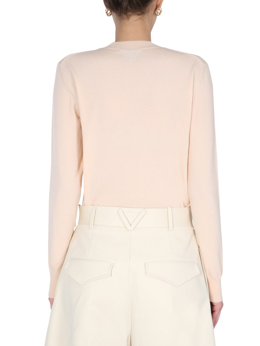 Lightweight Cashmere Blend Long Sleeved Sweater