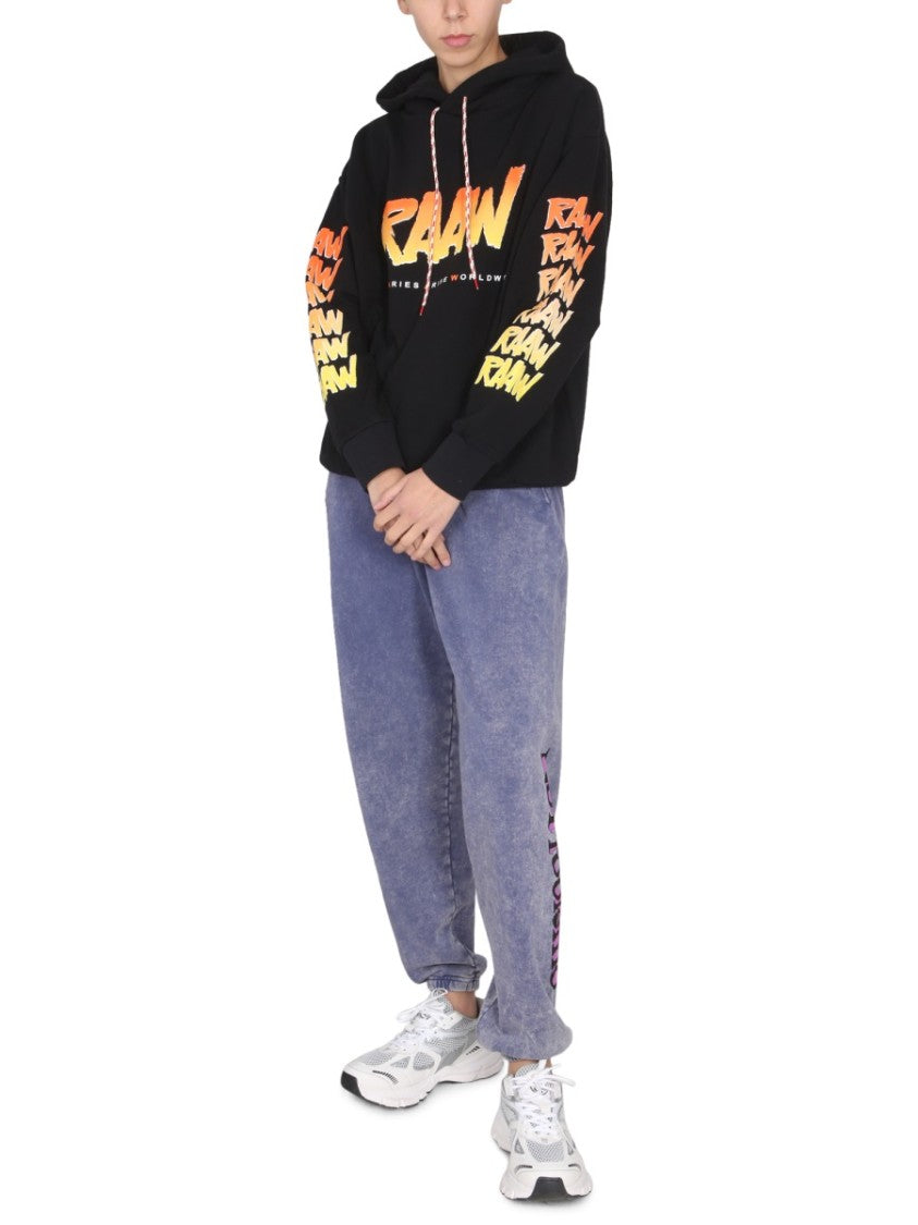 Gradient Logo Print Sweatshirt