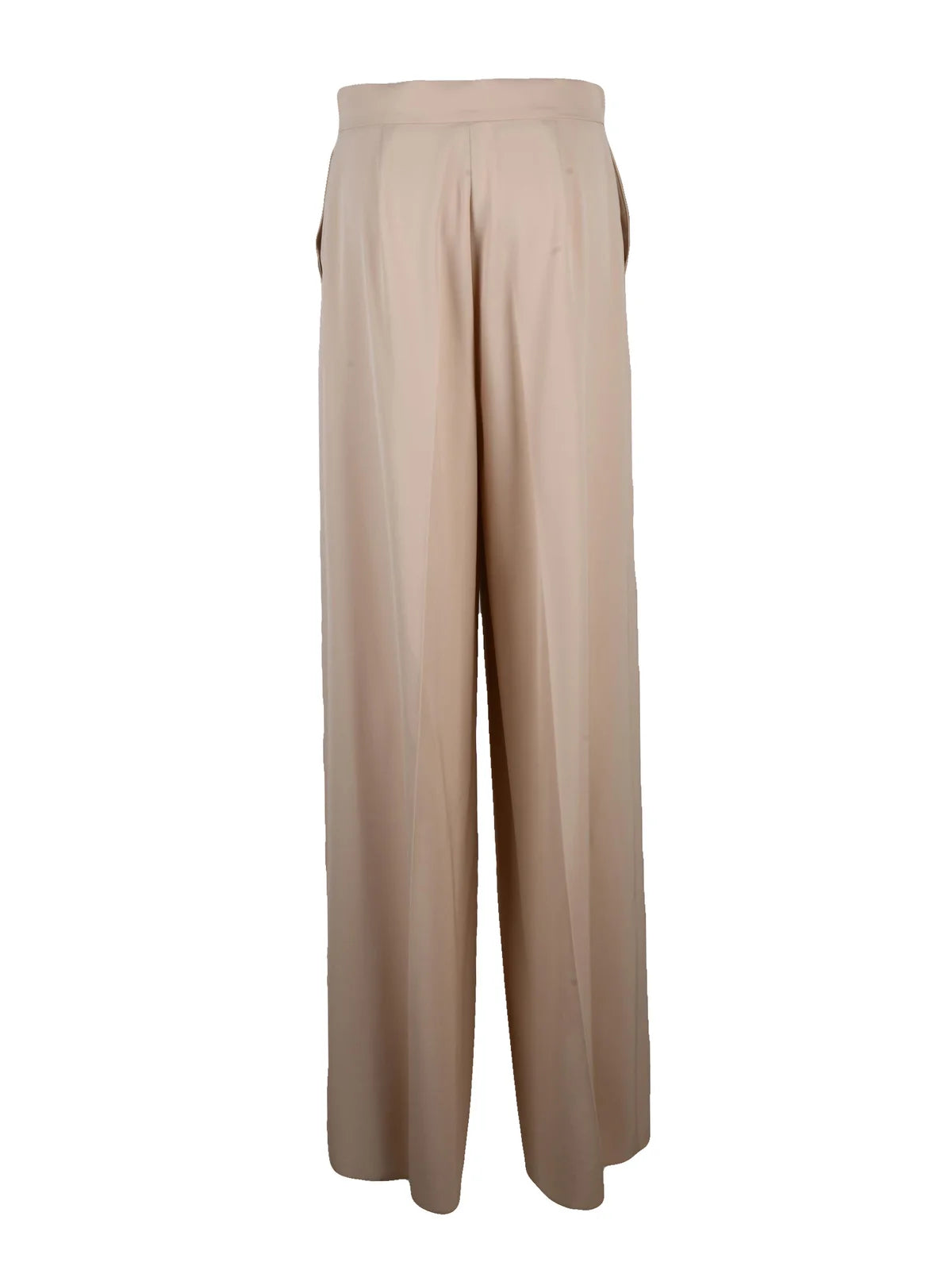 Max Mara Ninfa Virgin Wool Trousers - Beige