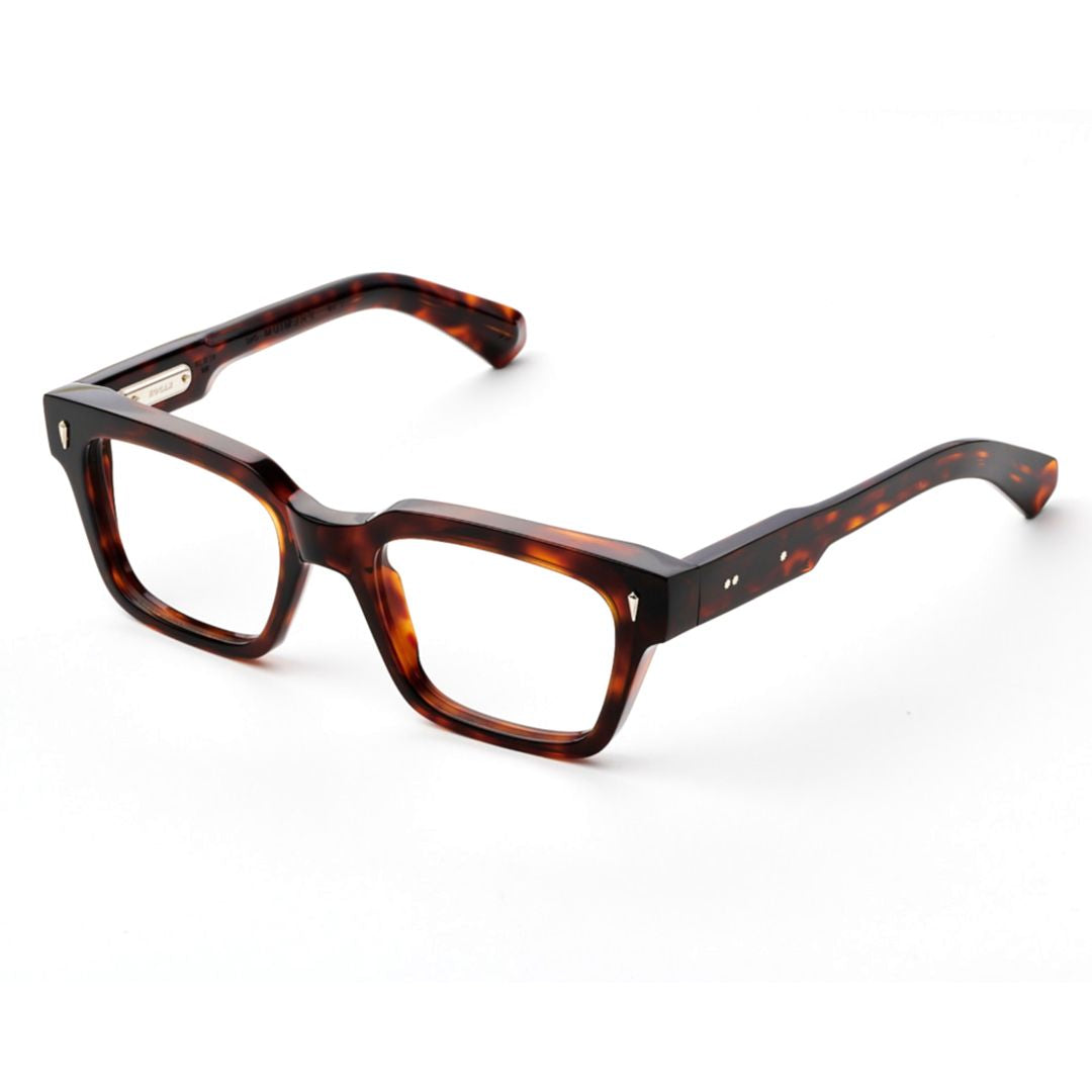 Premium 1 Tortoiseshell-Patterned Rectangular Frame Eyeglasses