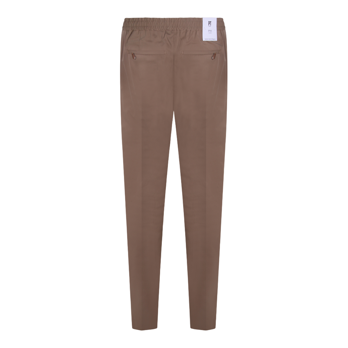 Sand Trousers With Classic Straight-Leg Cut
