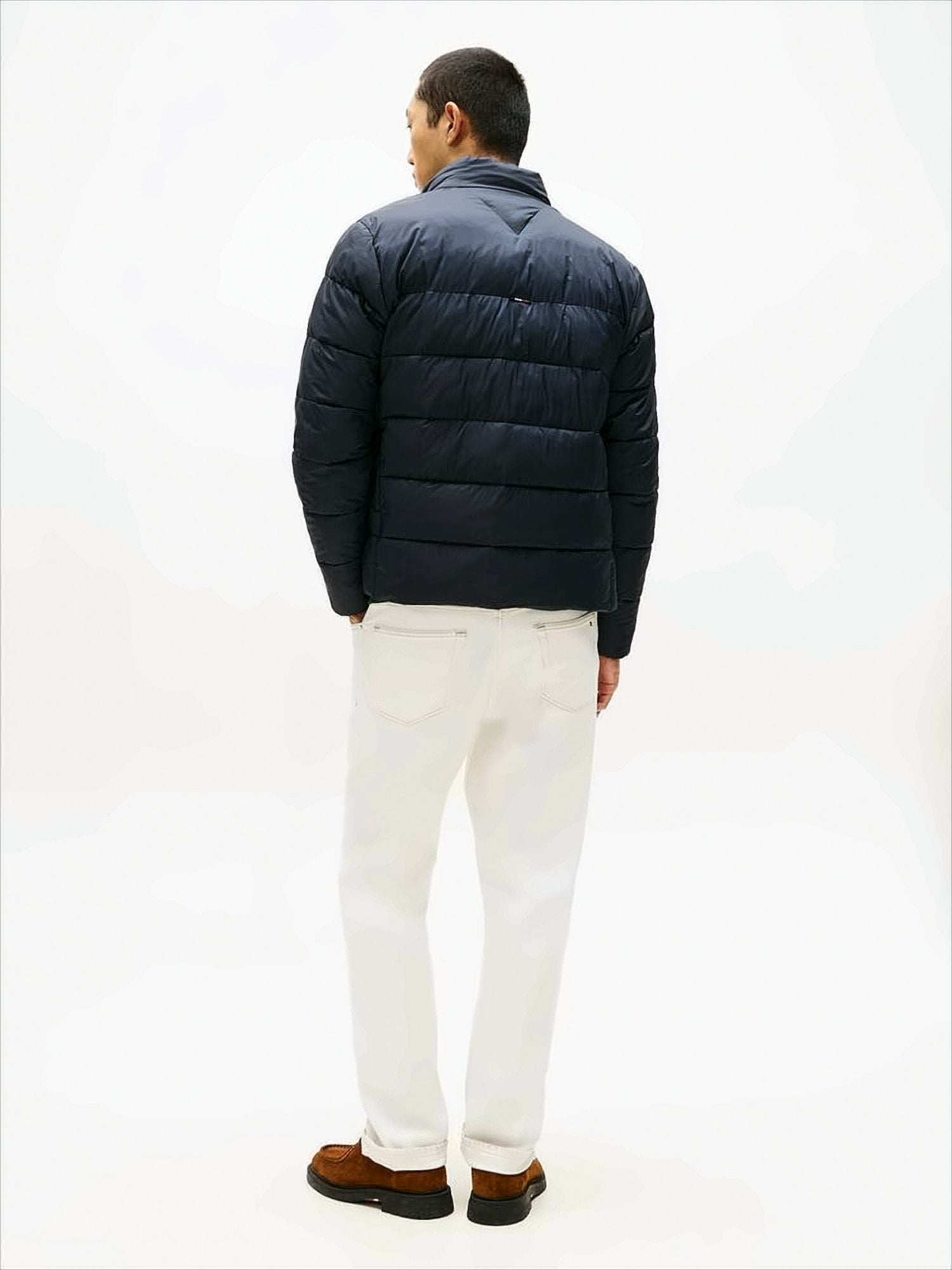 Navy Blue Padded Jacket