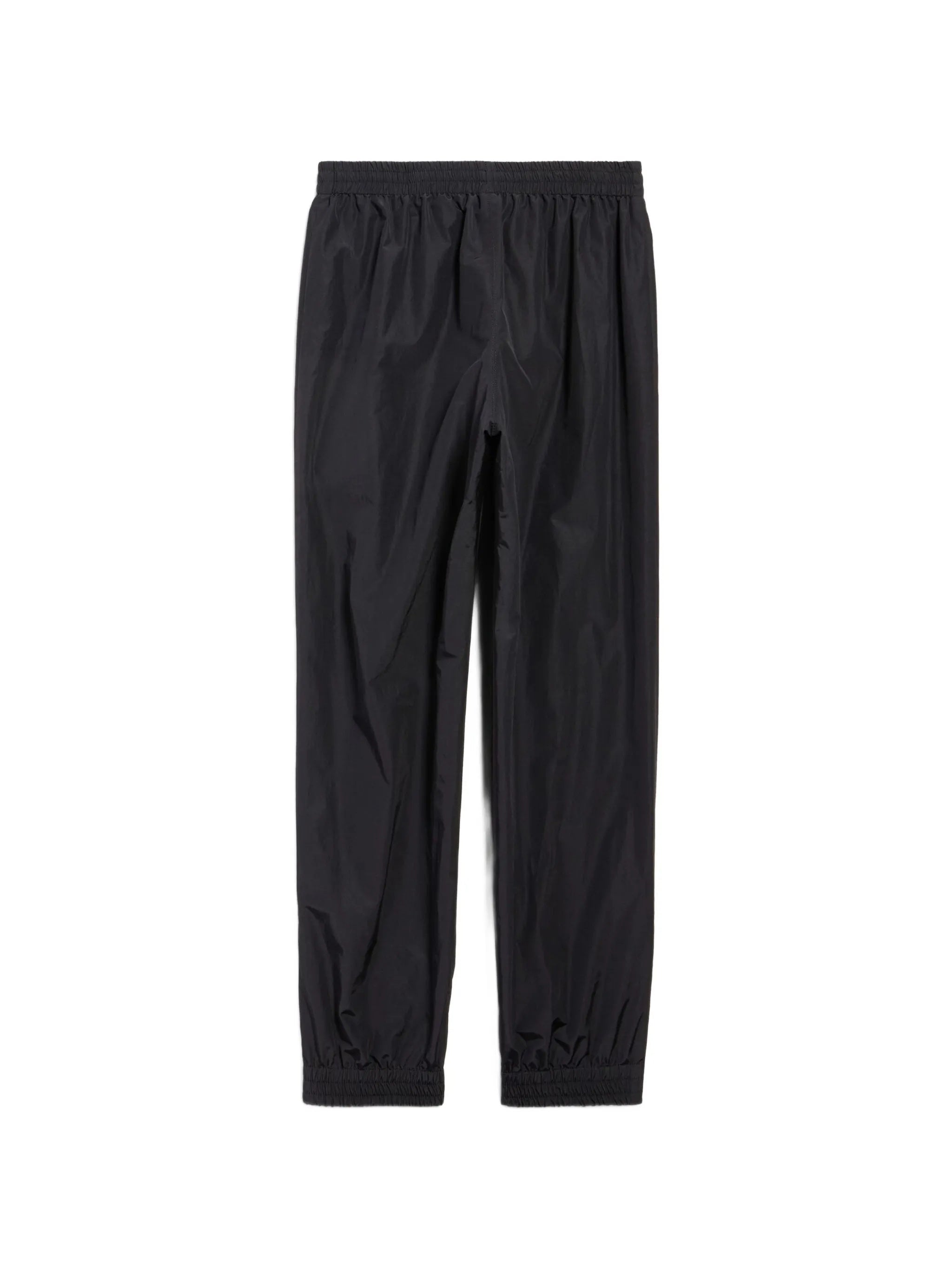 Black Tracksuit Relaxed Fit Logo Pants