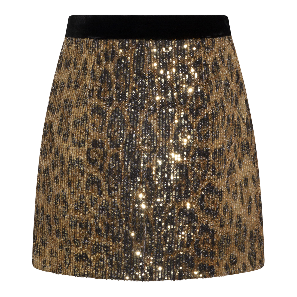 Classic Silhouette Beige Skirt with Smooth Texture