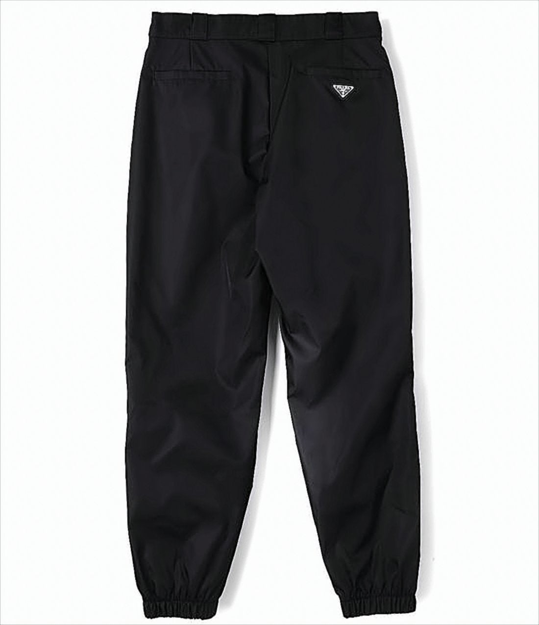 Straight-Leg Pants with Elasticated Waistband