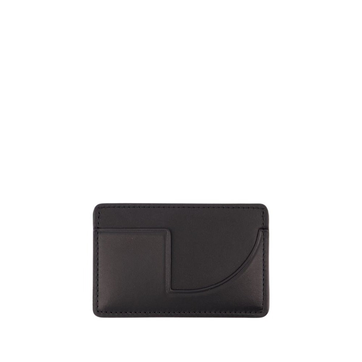 Jp Card Holder - Leather - Black