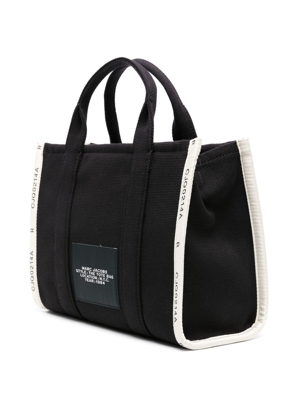 Structured Black Tote Bag