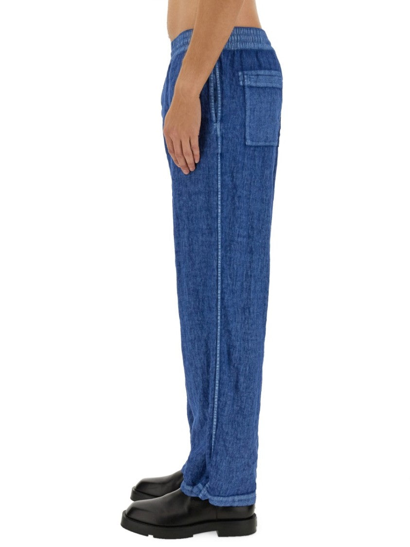 Relaxed Fit Wide Leg Pants