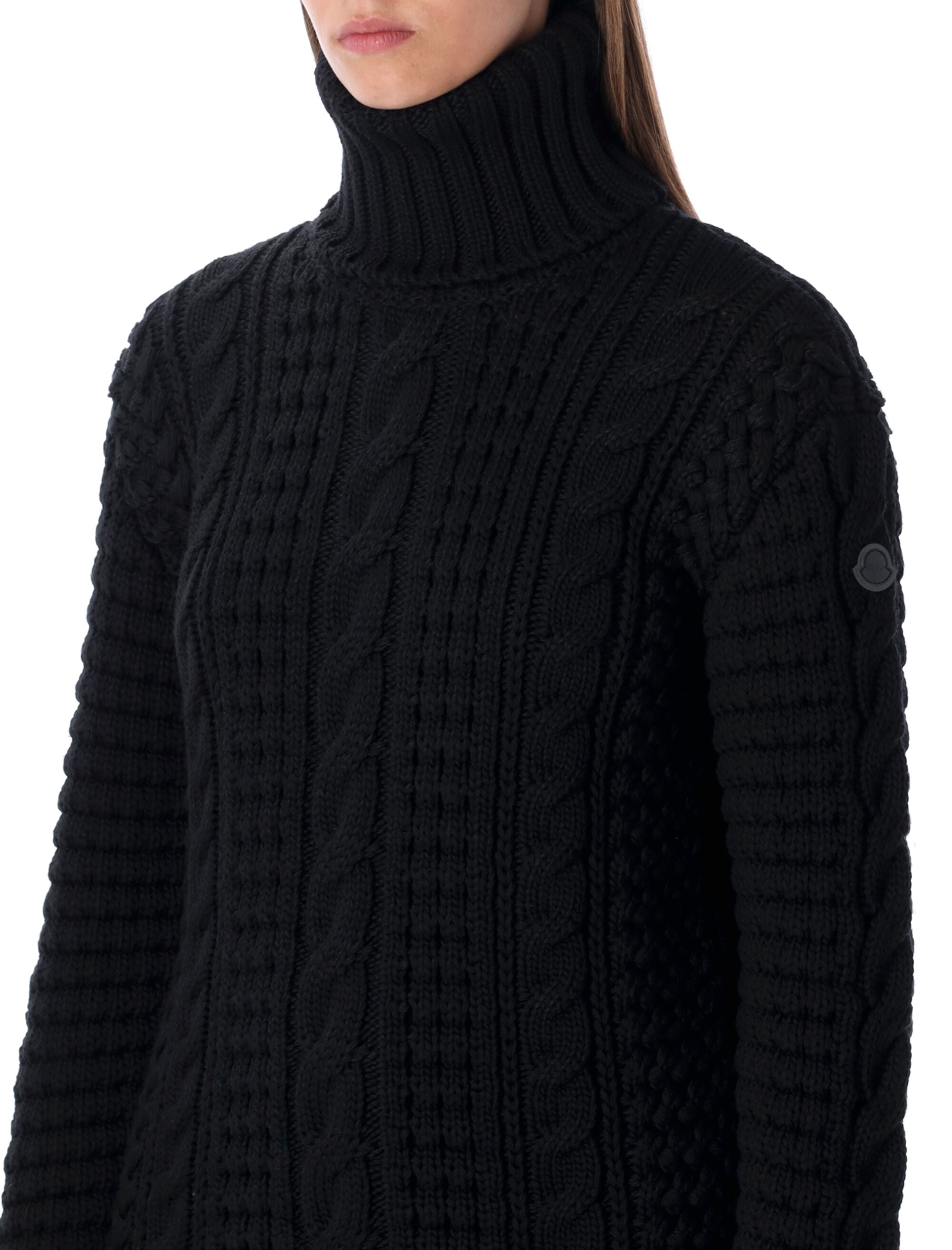 Oversized Wool Turtleneck Jumper