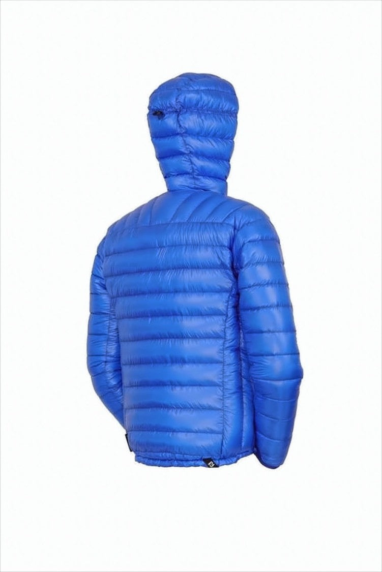 Lightweight Hooded Padded Jacket With Horizontal Quilting