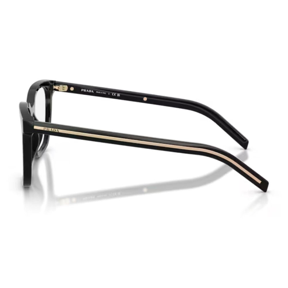 Pr B11V Squared Black Acetate Optical Glasses