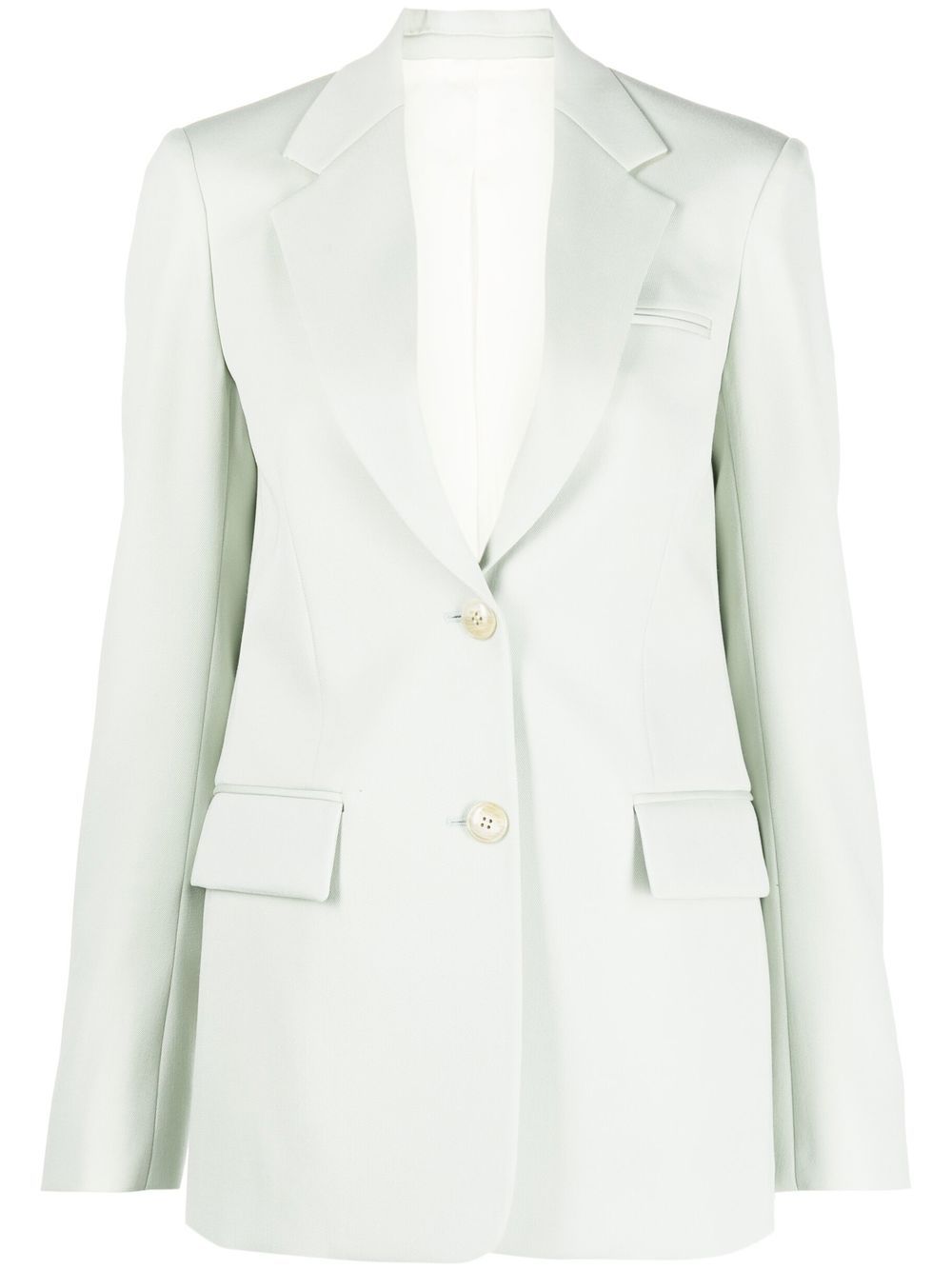 Light Green Virgin Wool Blazer