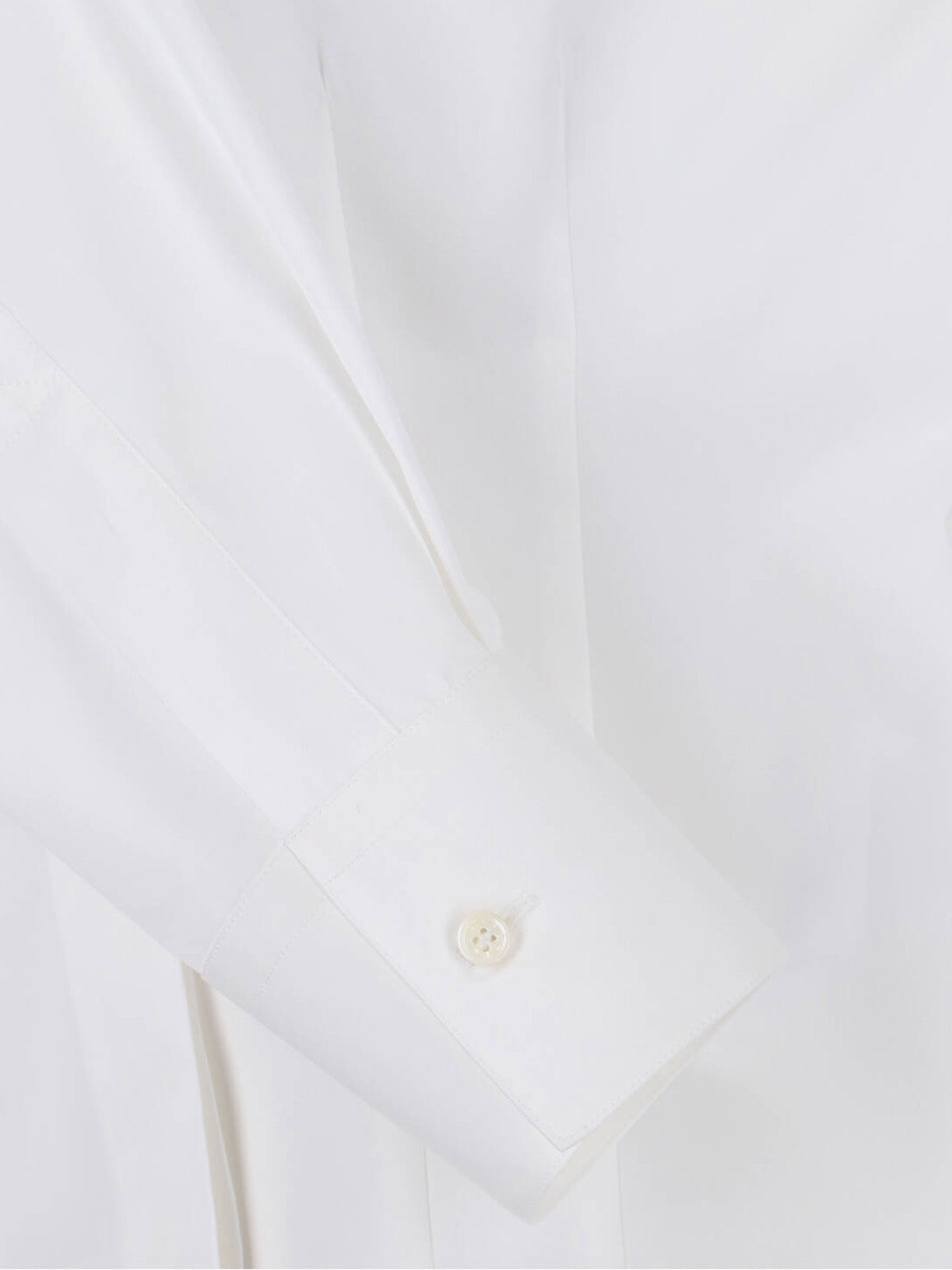 Structured Collar White Givenchy Shirt