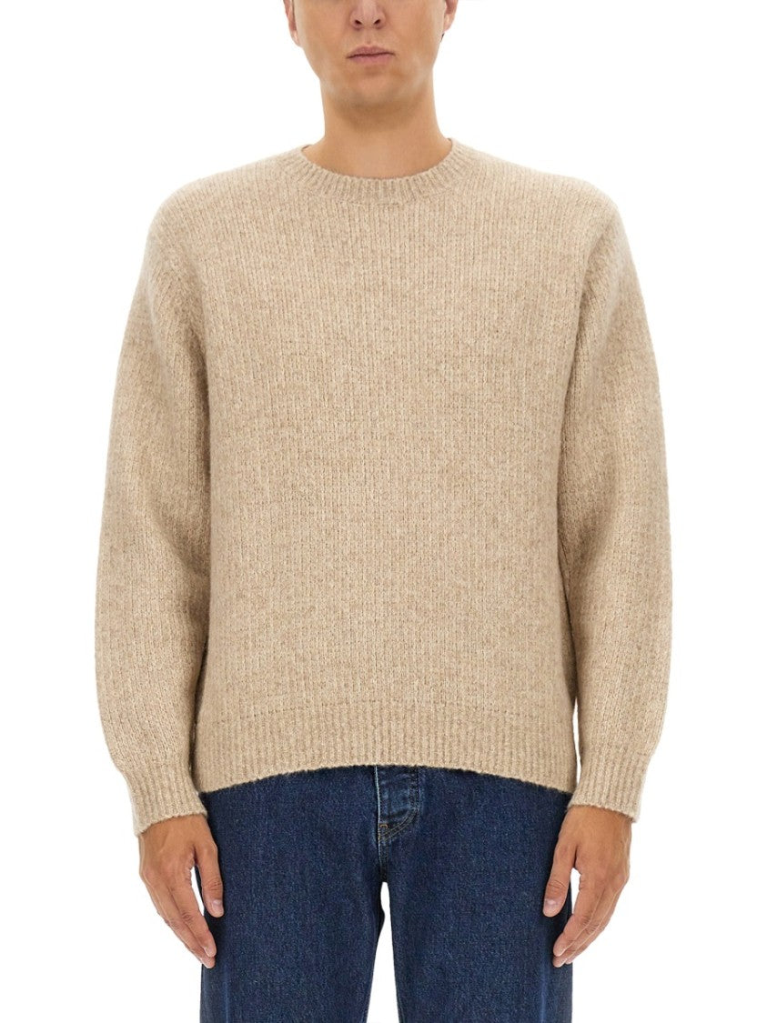 Textured Knit Regular Fit Sweater