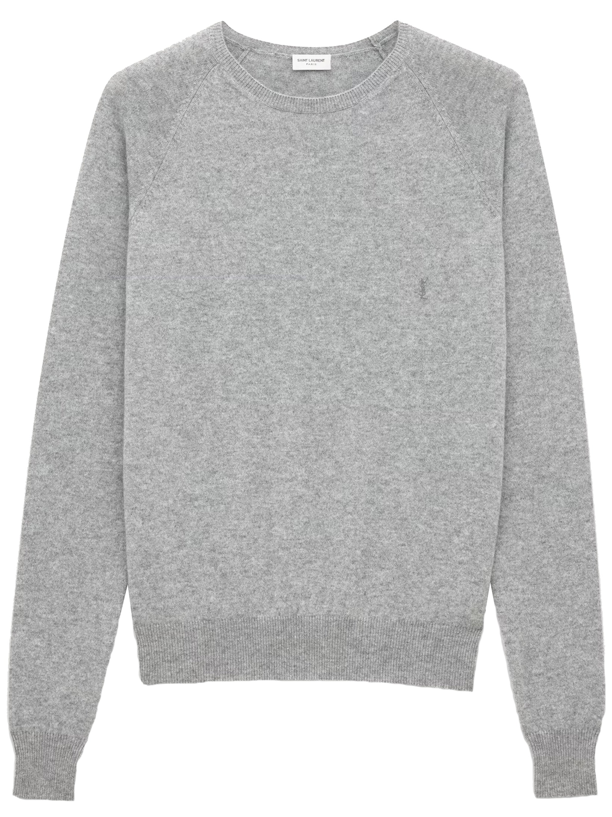 Grey Pull Cassandre Cashmere Pullover