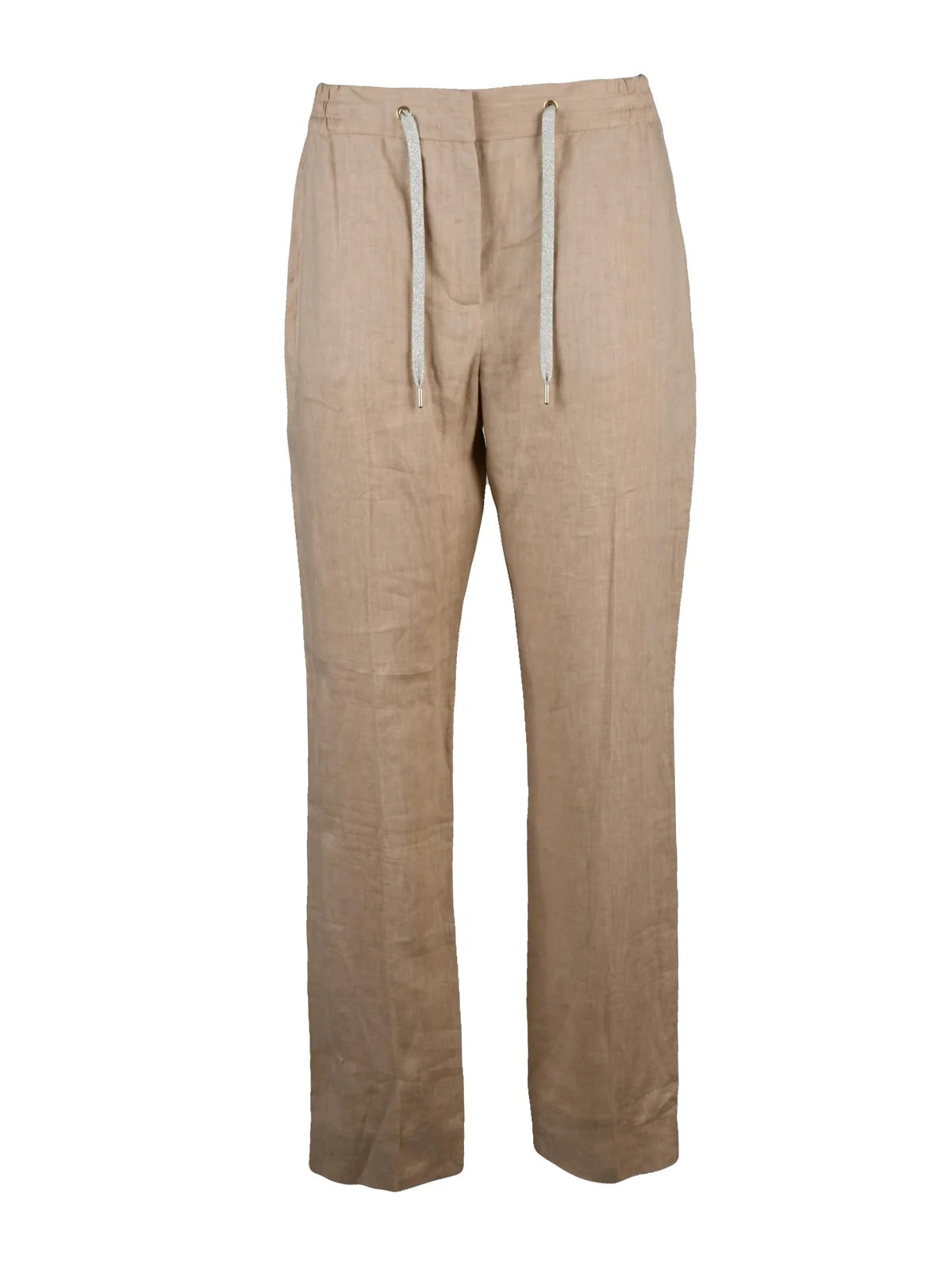 Eleventy Linen Chino Trousers - Beige