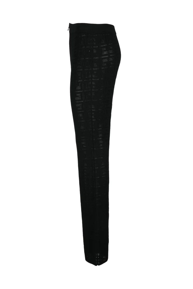Flare Pants Logo - Black