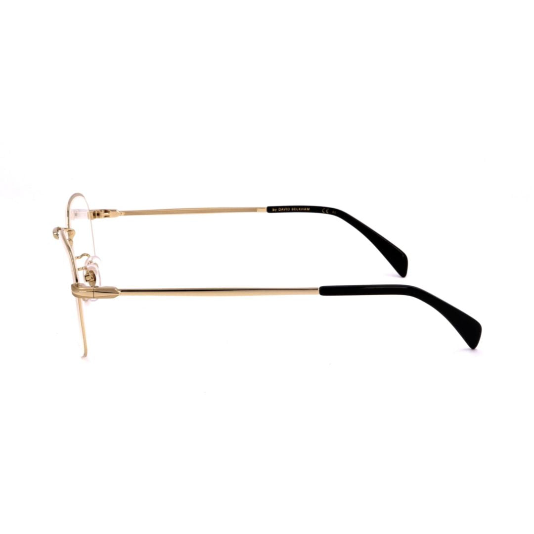 Db 7028/G Rectangular Metal Frame Eyeglasses