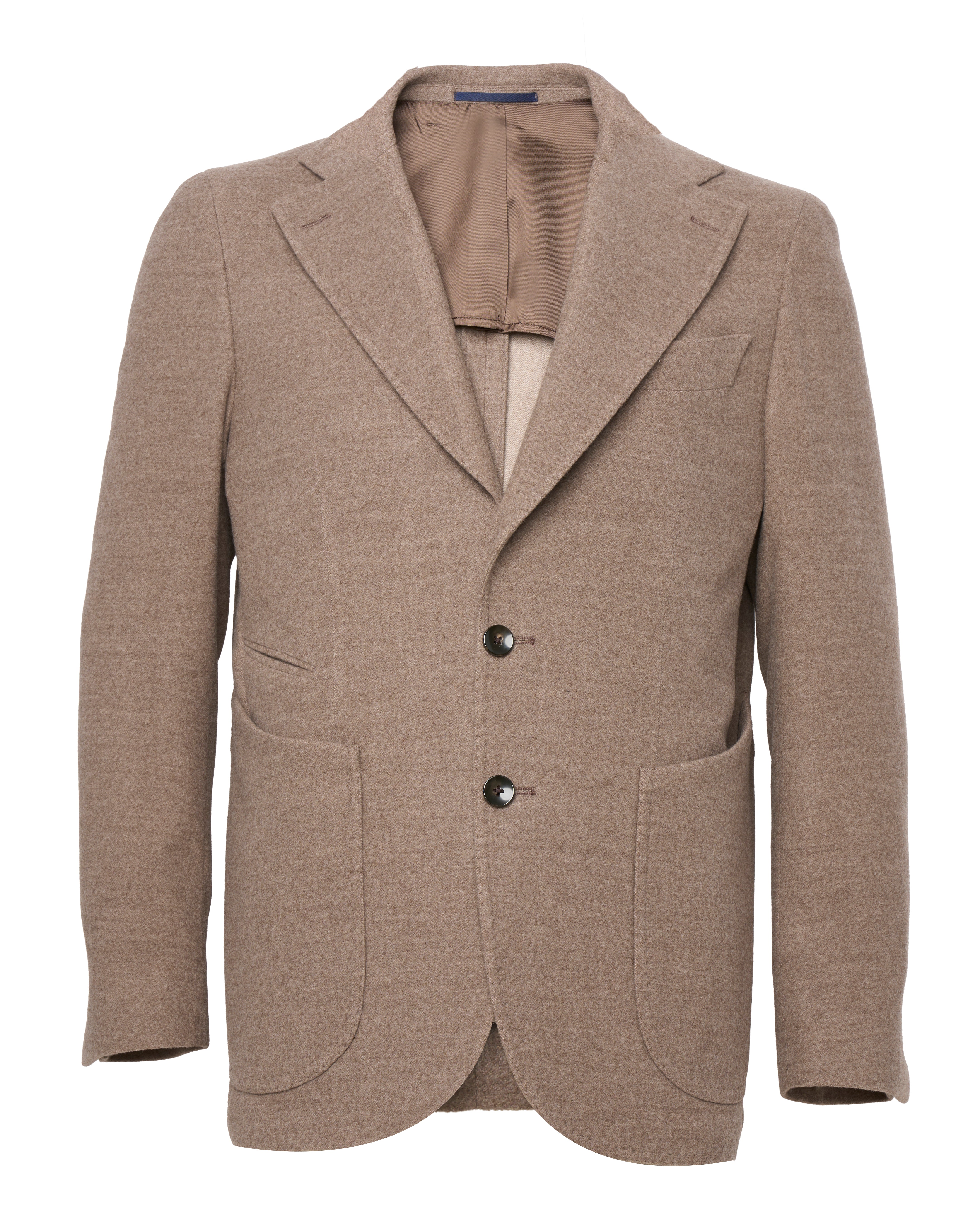 Tailored Single-Breasted Jacket In Double Virgin Wool