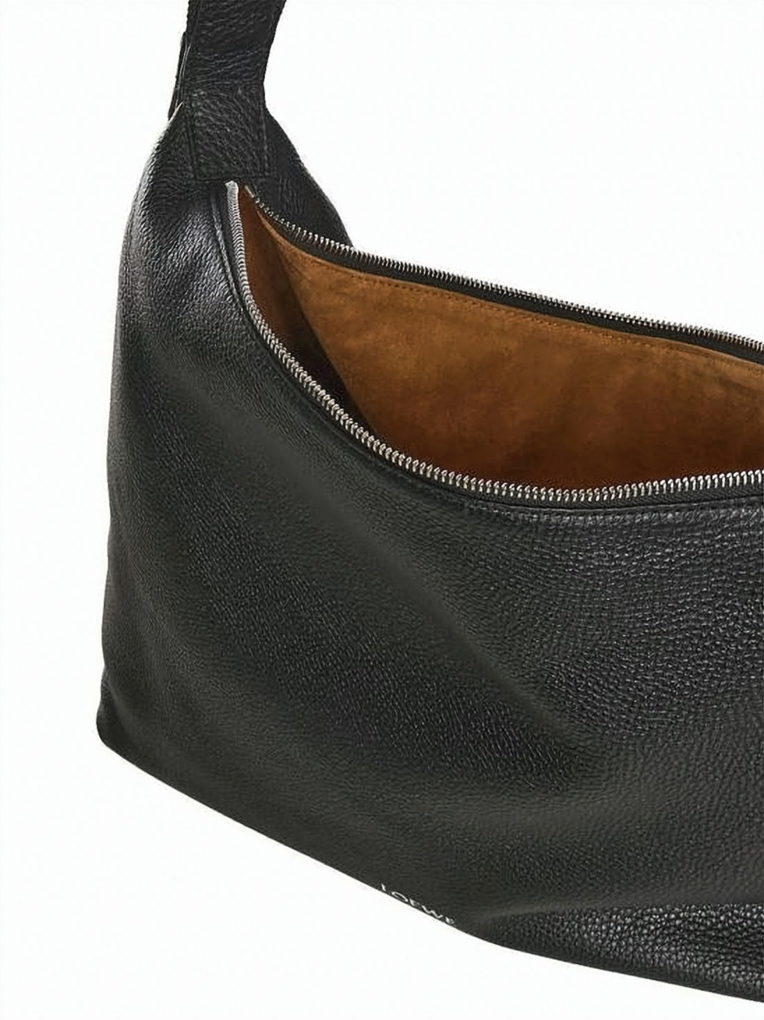 Textured Calf Leather Crossbody Bag