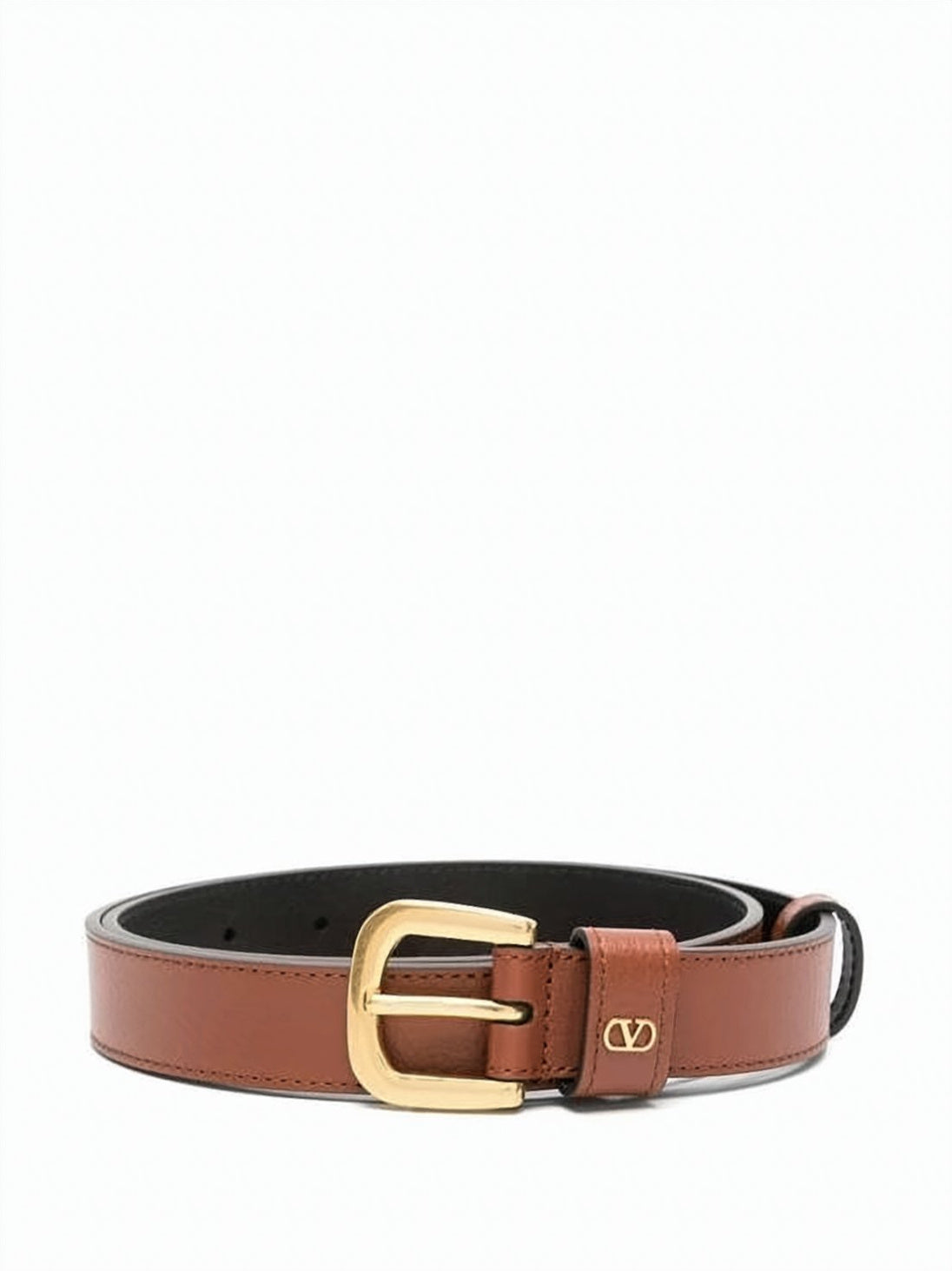 Polished Calf Leather Regular Belt