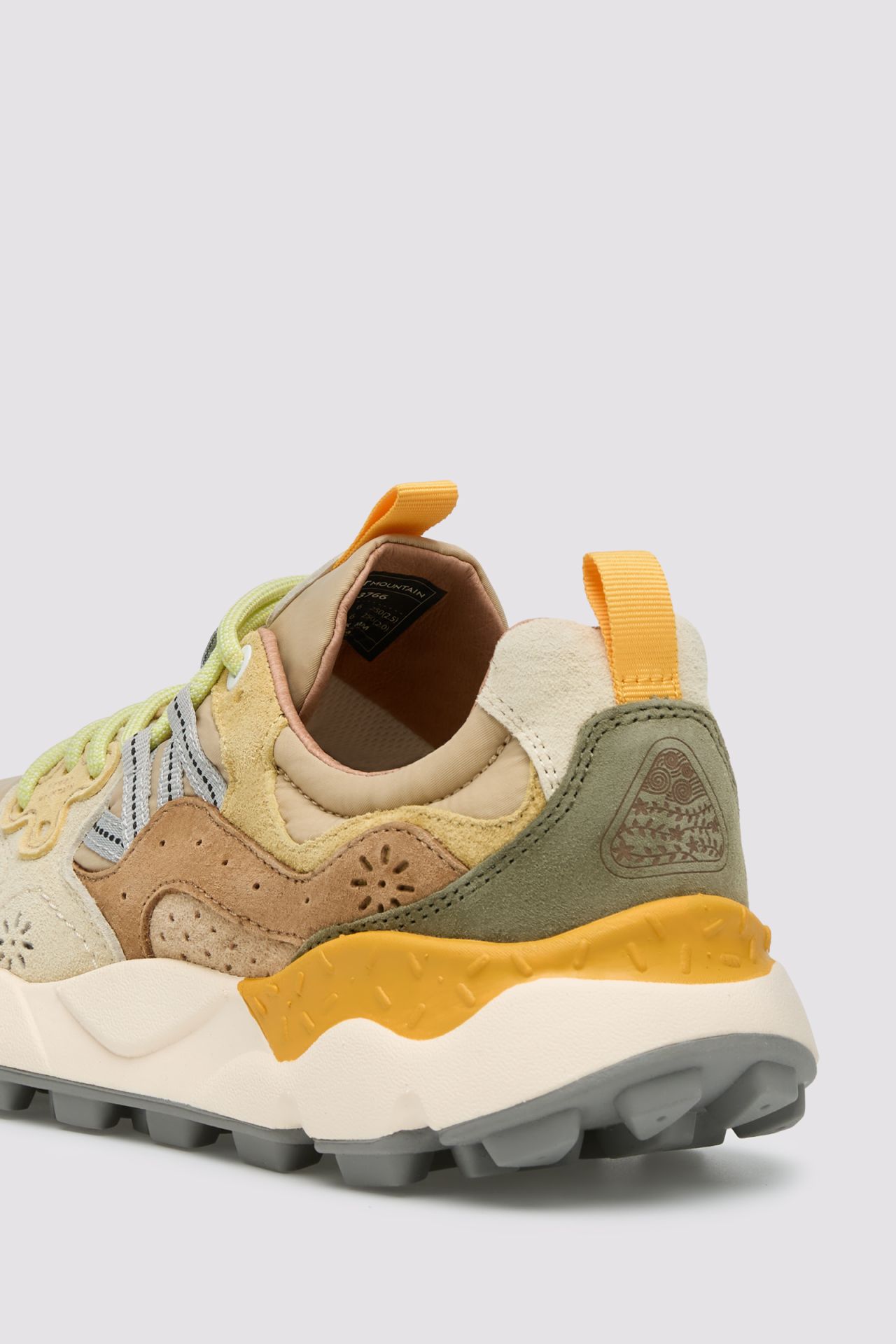 Layered Panel Sneakers with Chunky Sole