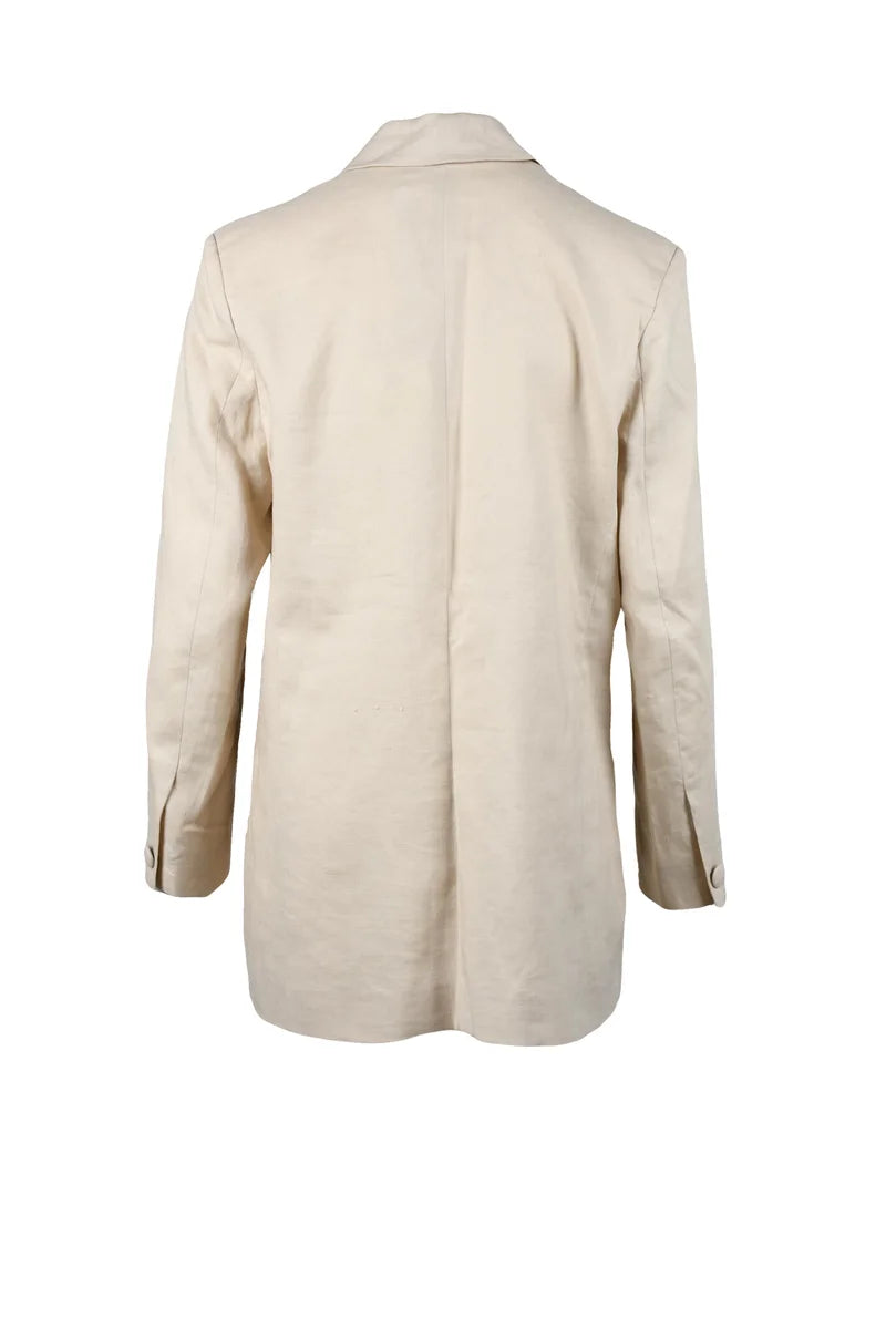 Linen Jacket - Beige