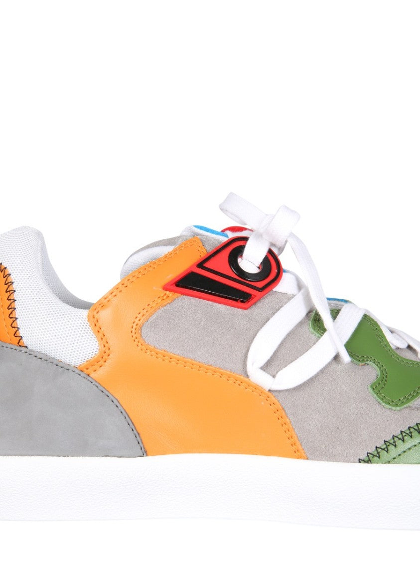 Sporty Hybrid Sneakers With Suede