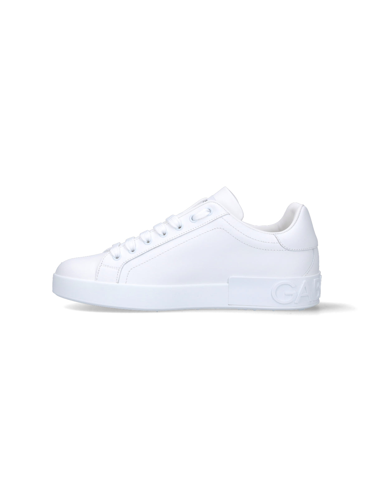 Low-Top Minimalist Sneakers With Embossed Branding