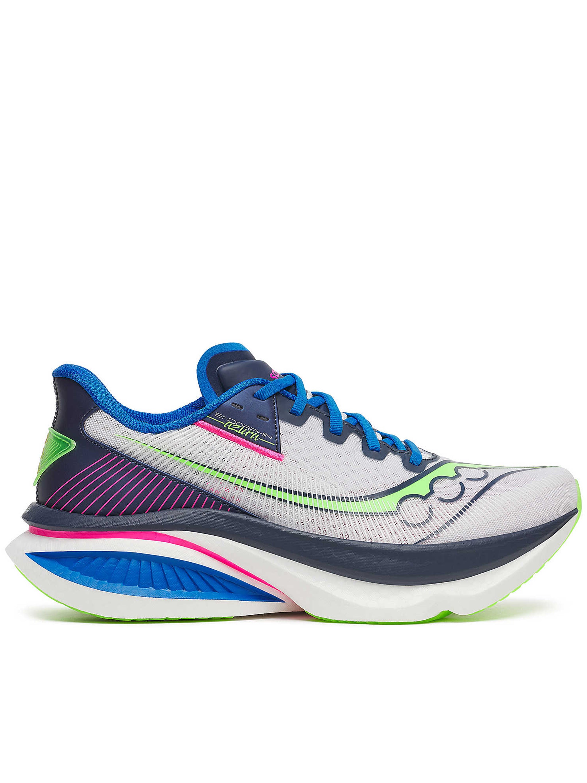 Breathable Mesh Running Shoe with Vibrant Accents