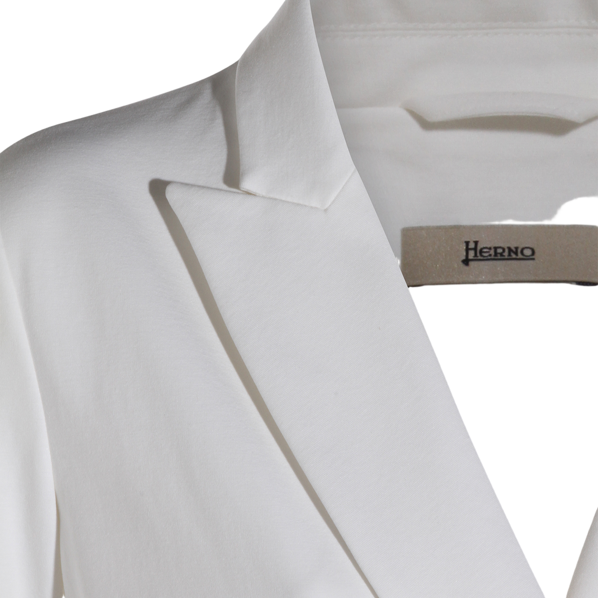 White Jacket with Classic Collar