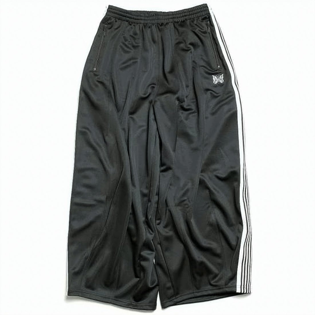 Relaxed Fit Jogger Pants with Striped Accents