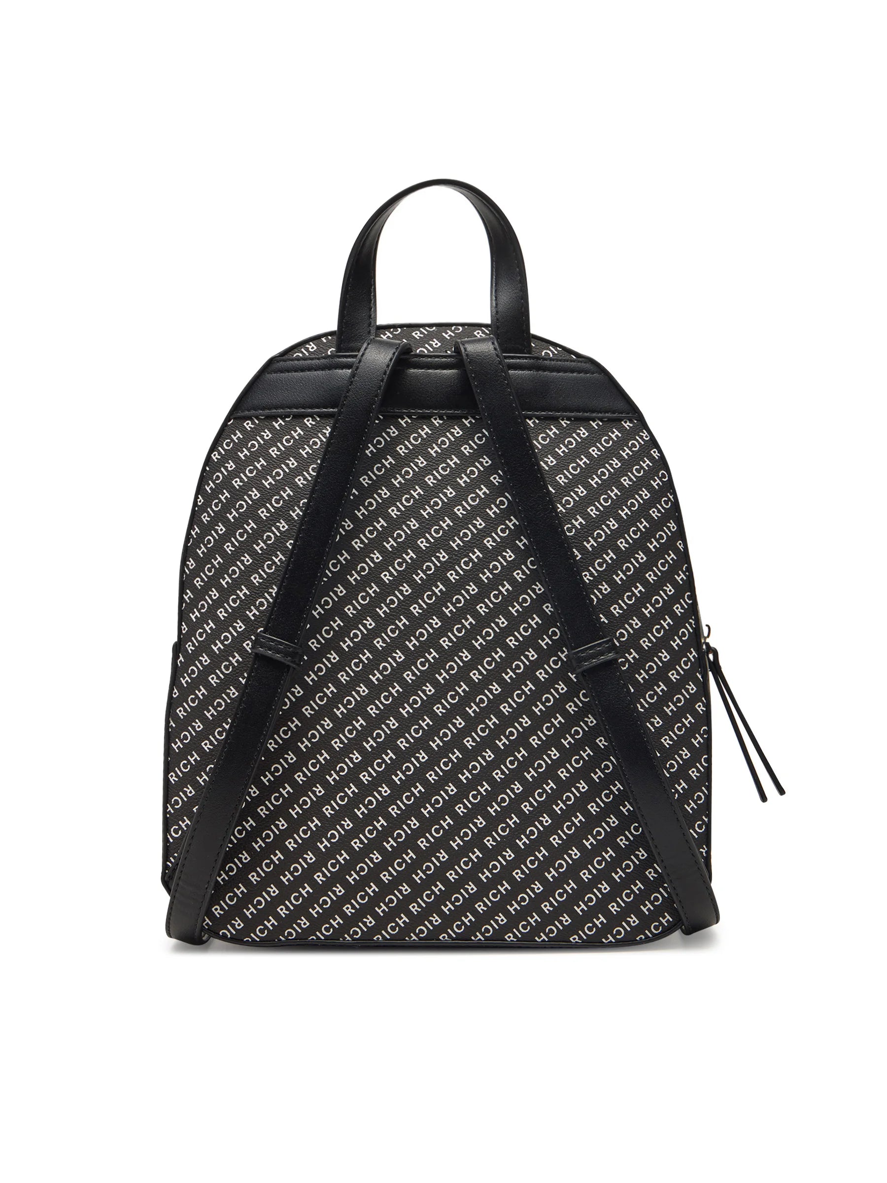 Eco-Friendly Leather Backpack with Textured Pattern