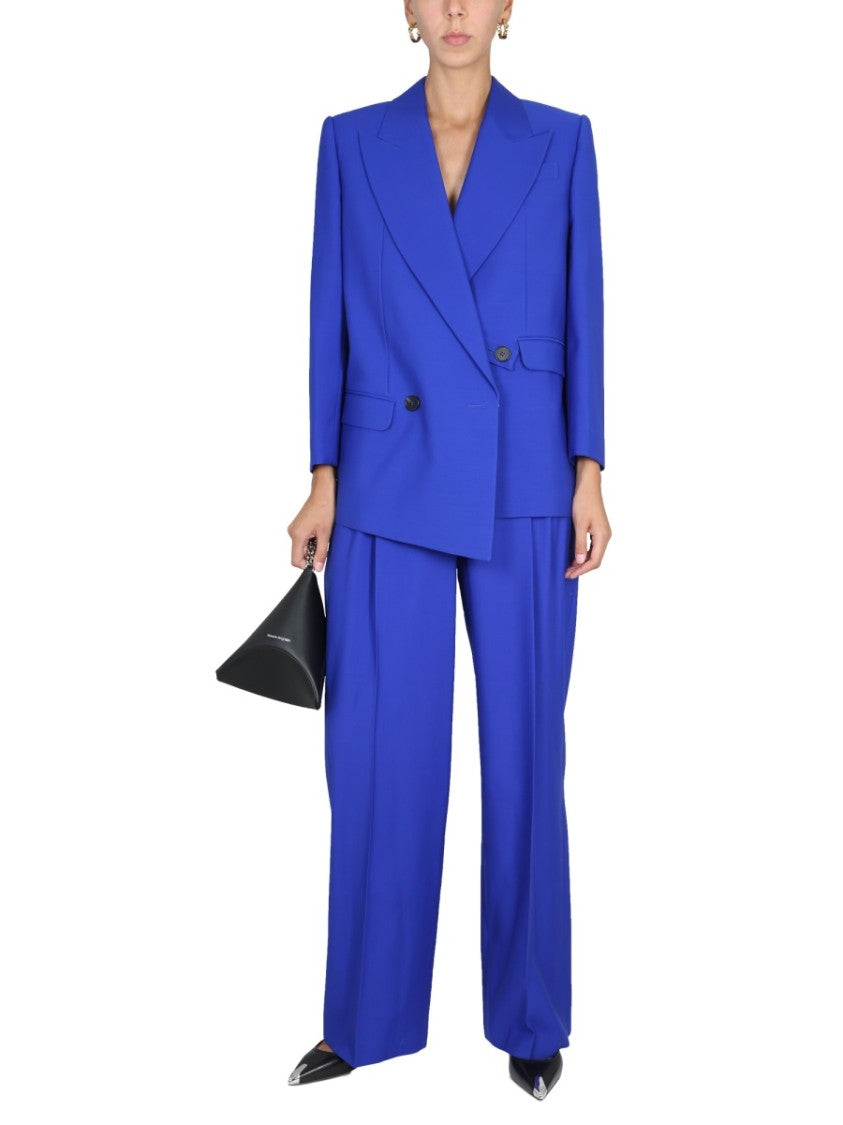 Structured Double-Breasted Jacket