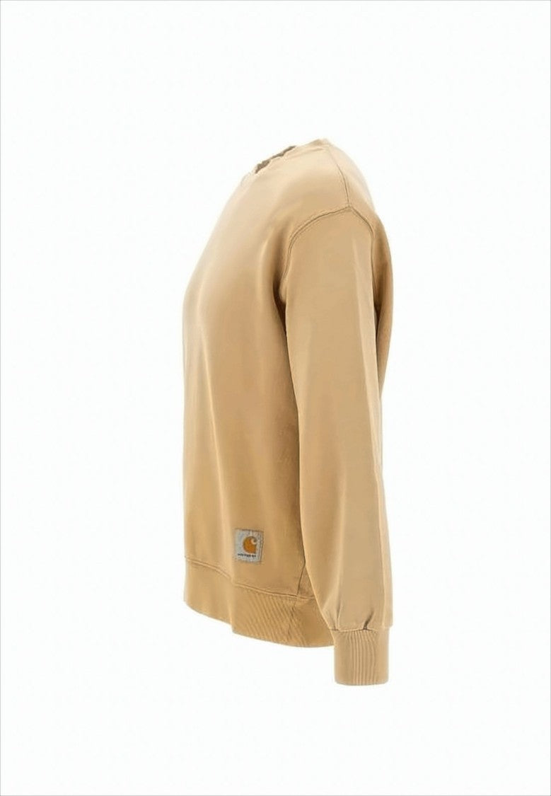 Relaxed-Fit Long-Sleeve Crewneck Sweatshirt