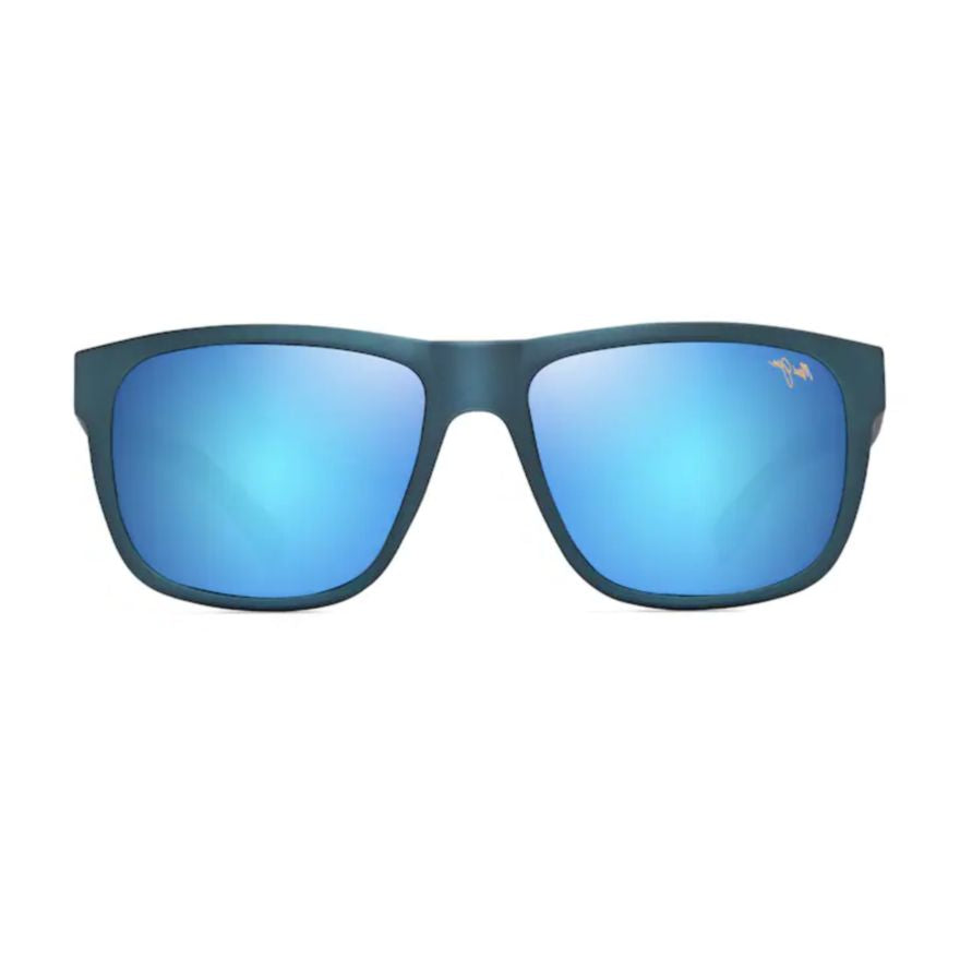 Puakea Rectangular Frame Sunglasses with Matte Finish