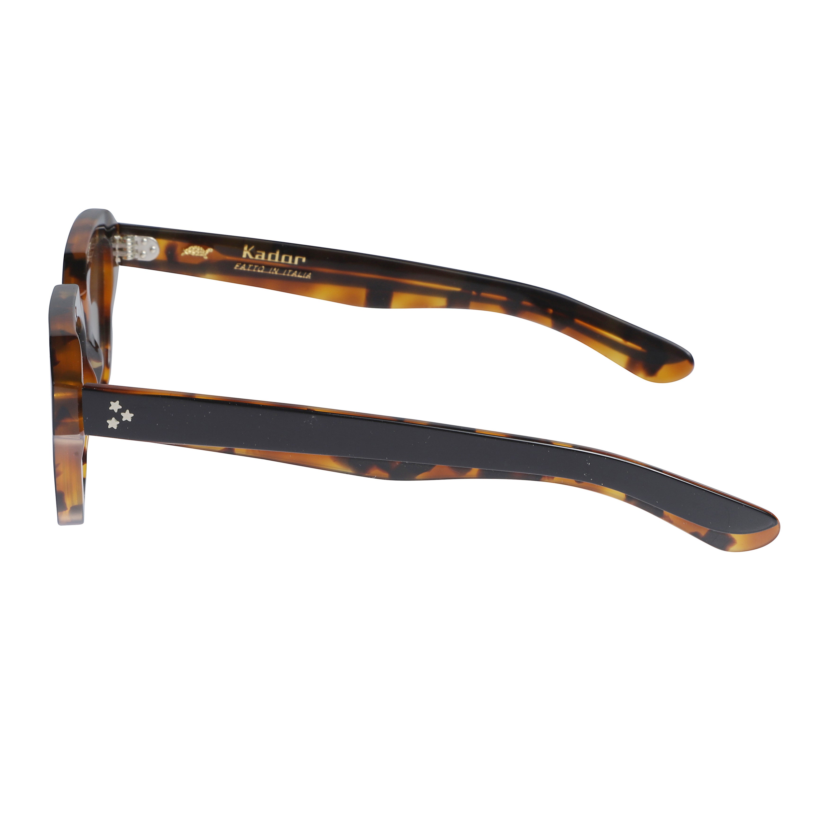 Smoke Oversized Tortoiseshell Frame Sunglasses with Gradient Lenses
