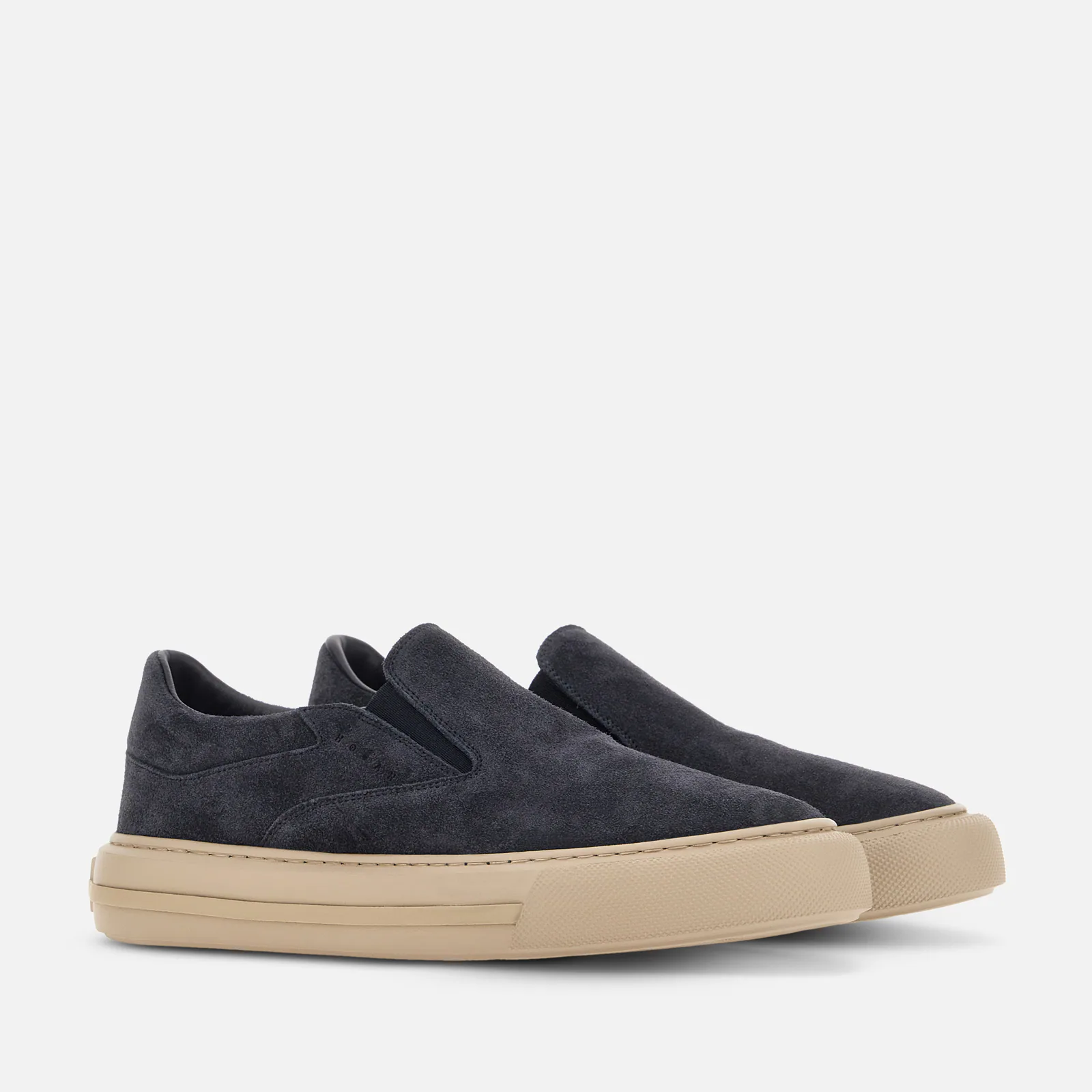 Sophisticated Blue H691 Slip-On Sneakers