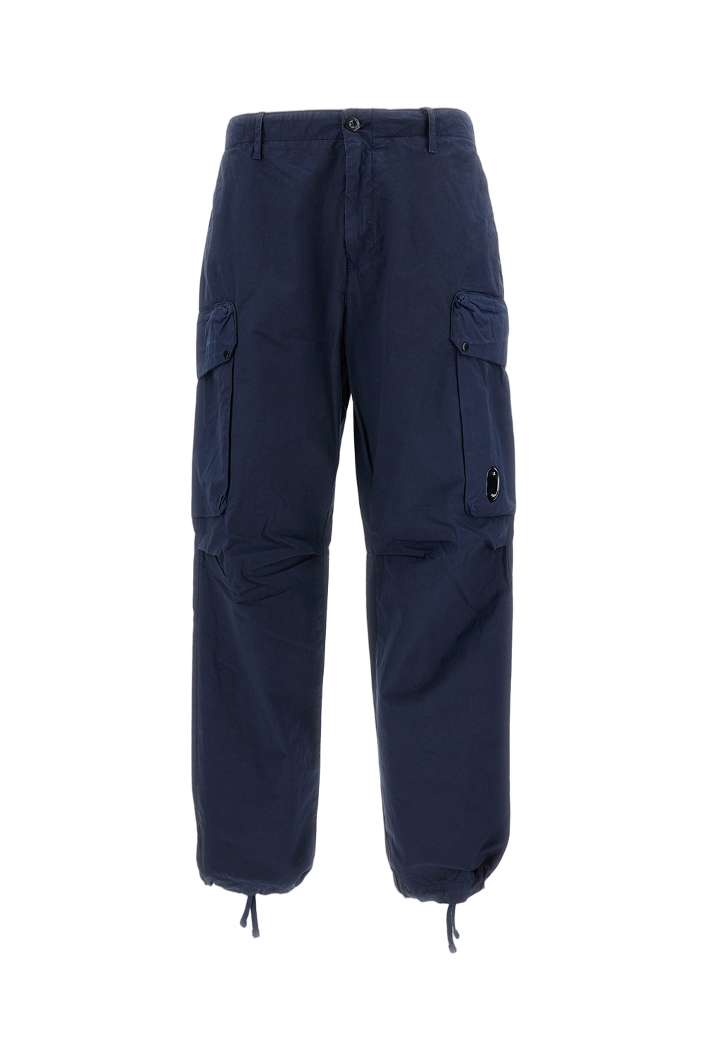 Boxy Fit Cargo Pants with Multi-Pocket Design