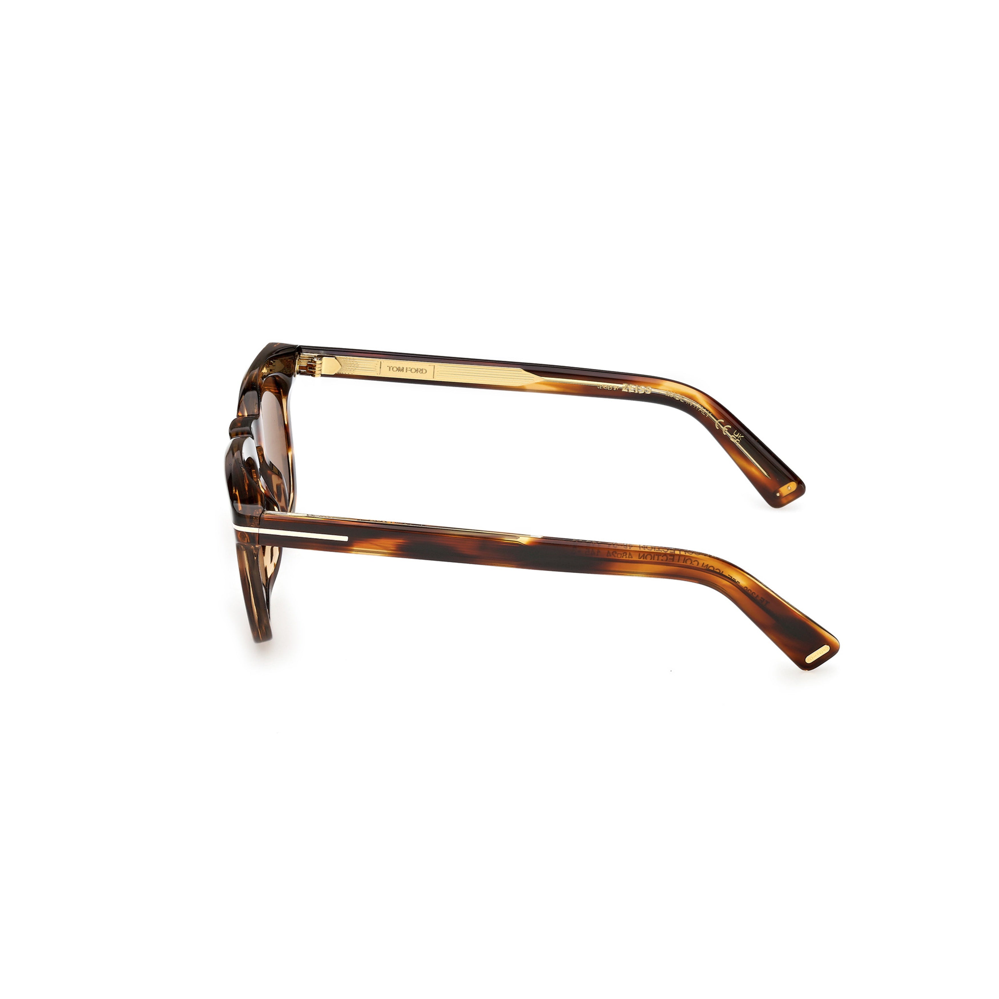 Ft1326 Tortoiseshell Square Frame Sunglasses