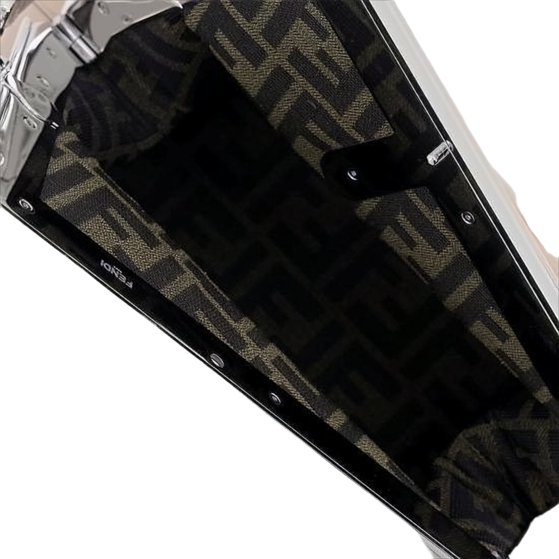 Structured Calf Leather Shoulder Bag