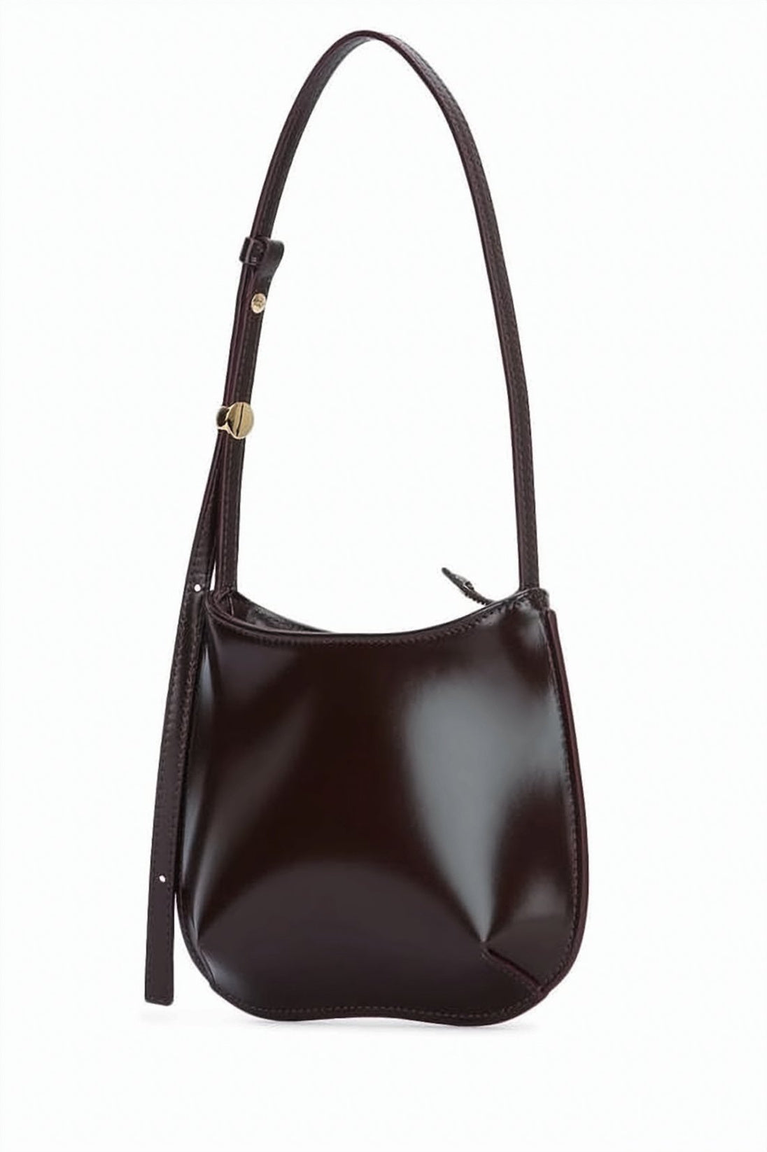 Structured Brown Cowhide Leather Bag