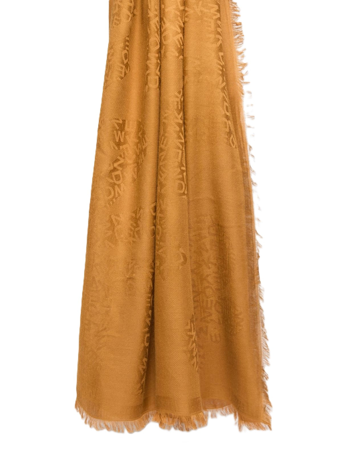 Large Rectangular Scarf with Textural Patterns